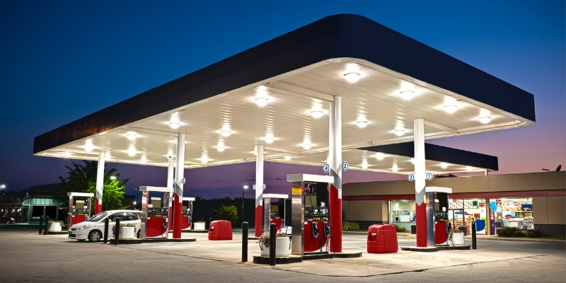 gas stations and franchises